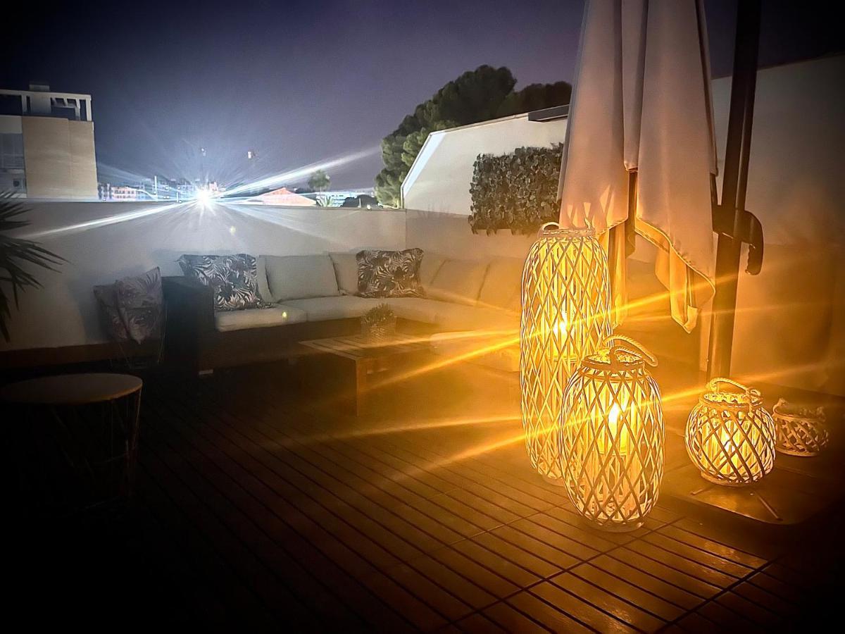 Gran Terraza Muchavista San Juan Alicante El Campello Luaran gambar
