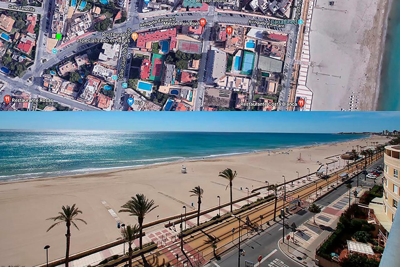 Gran Terraza Muchavista San Juan Alicante El Campello Luaran gambar